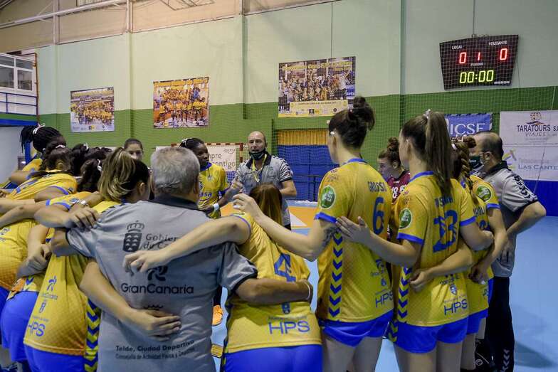 El conjunto teldense se enfrenta al séptimo clasificado del Grupo B (Foto TA)